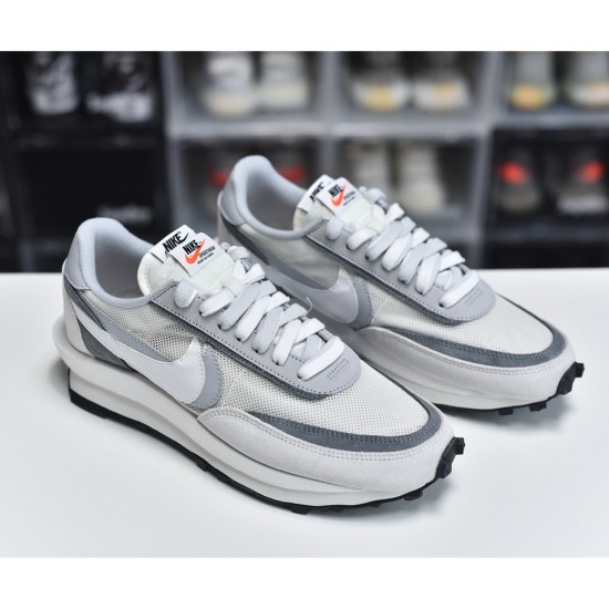 Sacai x Nike LDWaffle Summit White Grey BV0073-100