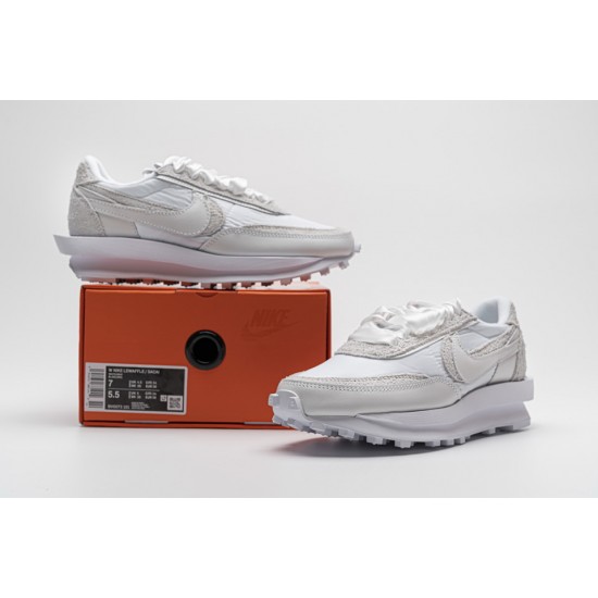 Nike LDWaffle X Sacai White Nylon BV0073-101 Nike LDWaffle X Sacai White Nylon BV0073-101