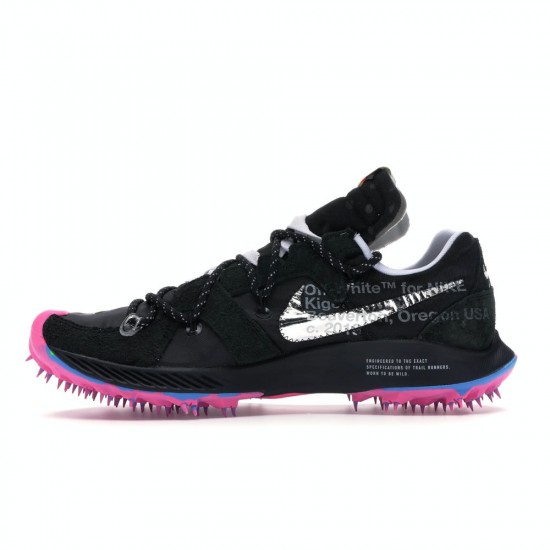 OFF-WHITE X NIKE ZOOM TERRA KIGER 5 BLACK/PINK 'ATHLETE IN PROGRESS' CD8179-001 OFF-WHITE X NIKE ZOOM TERRA KIGER 5 BLACK/PINK 'ATHLETE IN PROGRESS' CD8179-001