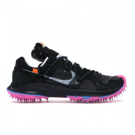 OFF-WHITE X NIKE ZOOM TERRA KIGER 5 BLACK/PINK 'ATHLETE IN PROGRESS' CD8179-001