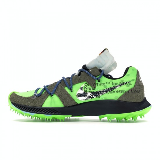 OFF-WHITE X NIKE ZOOM TERRA KIGER 5 GREEN 'ATHLETE IN PROGRESS' CD8179-300 OFF-WHITE X NIKE ZOOM TERRA KIGER 5 GREEN 'ATHLETE IN PROGRESS' CD8179-300