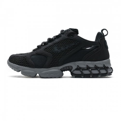 Stussy x Nike Air Zoom Spiridon Cage 2 Black Cool Grey CQ5486-001