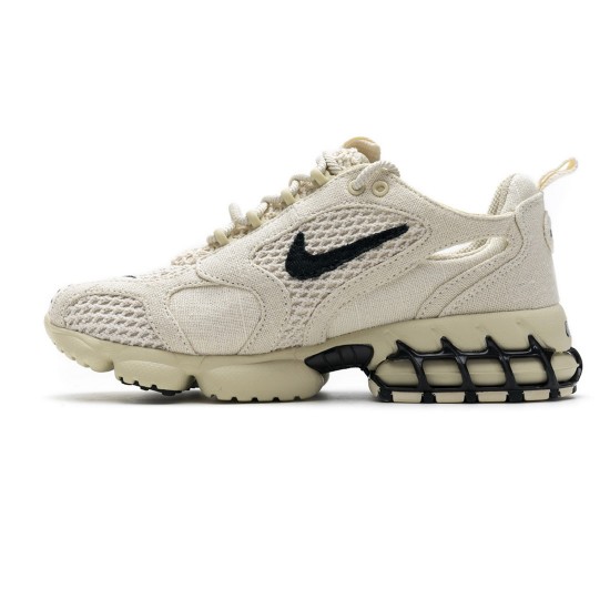 Stussy X Nike Air Zoom Spiridon Caged 2 Fossil CQ5486-200 Stussy X Nike Air Zoom Spiridon Caged 2 Fossil CQ5486-200