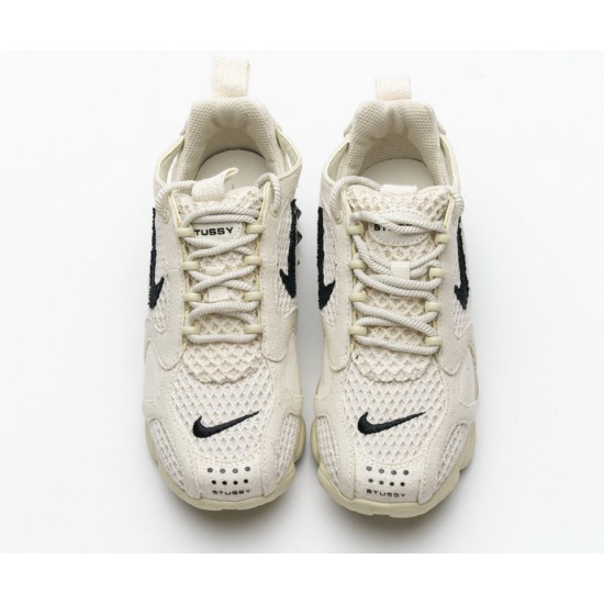 Stussy X Nike Air Zoom Spiridon Caged 2 Fossil CQ5486-200 Stussy X Nike Air Zoom Spiridon Caged 2 Fossil CQ5486-200