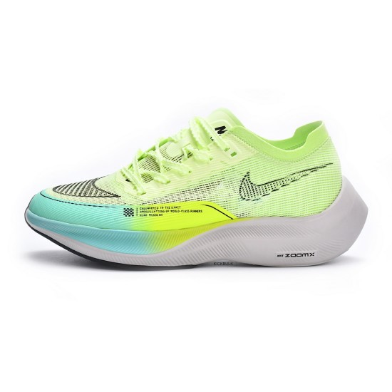 Nike ZoomX Vaporfly NEXT% 2 White Yellow Blue CU4123-700