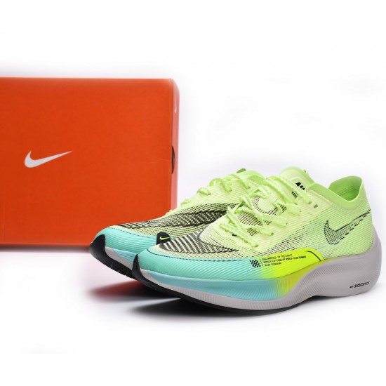 Nike ZoomX Vaporfly NEXT% 2 White Yellow Blue CU4123-700 Nike ZoomX Vaporfly NEXT% 2 White Yellow Blue CU4123-700