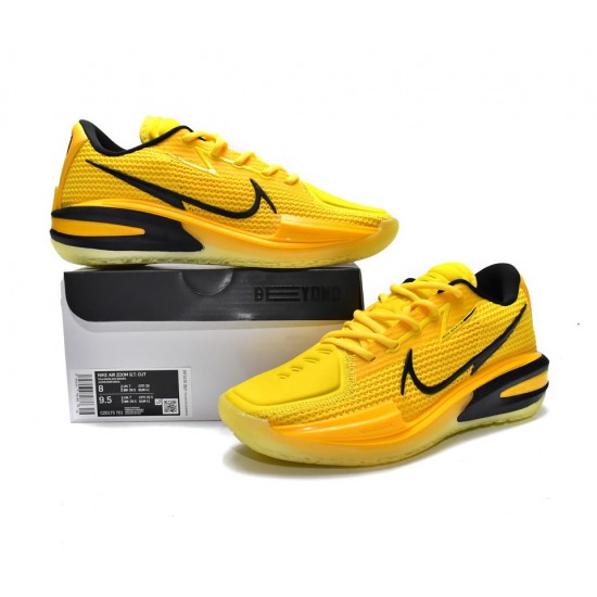 Nike Air Zoom GT Cut EP Yellow Black Brown CZ0175 701 6 550x550w