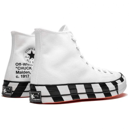 Off-White X Converse Chuck 70 Stripe White 163862C