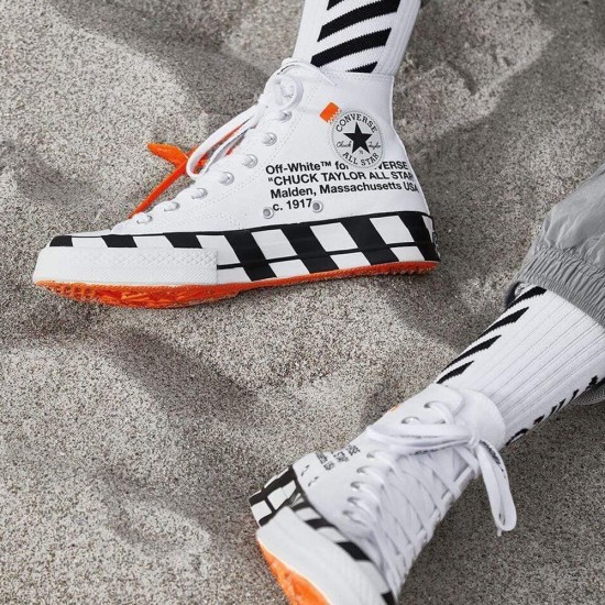 converse off white stripe