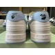 OFF-WHITE White & Blue Out Of Office 'OOO' Sneakers 222607M237011