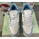 OFF-WHITE White & Blue Out Of Office low Sneakers 222607M237012