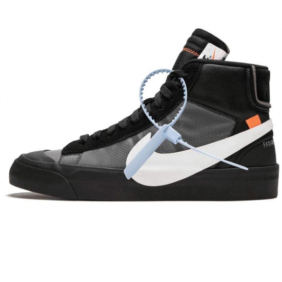 Off-White X Nike Blazer Black SPOOKY PACK AA3832-001 Off-White X Nike Blazer Black SPOOKY PACK AA3832-001