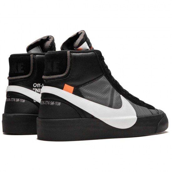 Off-White X Nike Blazer Black SPOOKY PACK AA3832-001 Off-White X Nike Blazer Black SPOOKY PACK AA3832-001