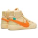 Off-White X Nike Blazer Orange SPOOKY PACK AA3832-700