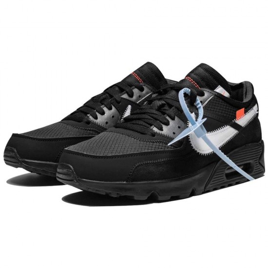 Off-White X Nike Air Max 90 Black AA7293-001 Off-White X Nike Air Max 90 Black AA7293-001