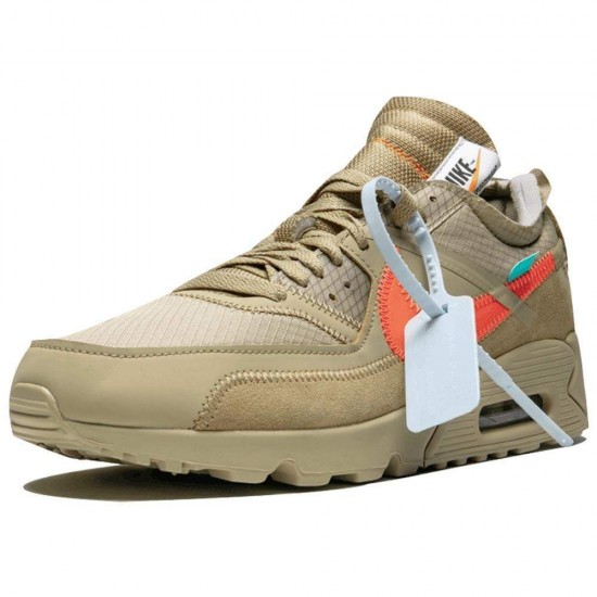 off white nike air max 90 desert ore