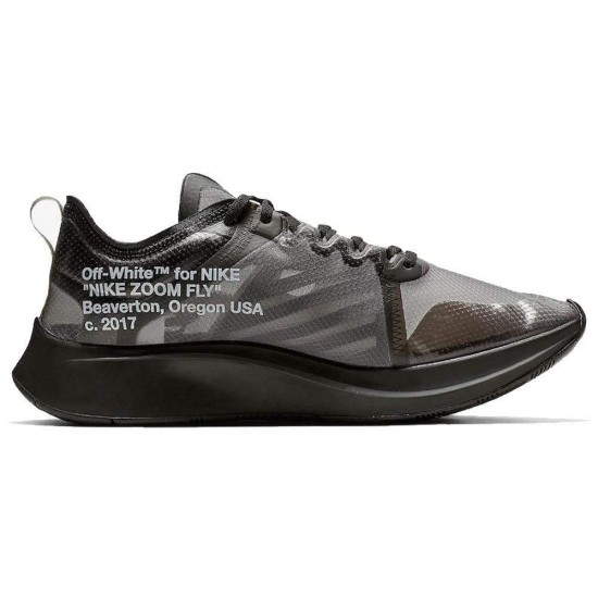 Off-White X Nike Zoom Fly SP Black AJ4588-001 Off-White X Nike Zoom Fly SP Black AJ4588-001