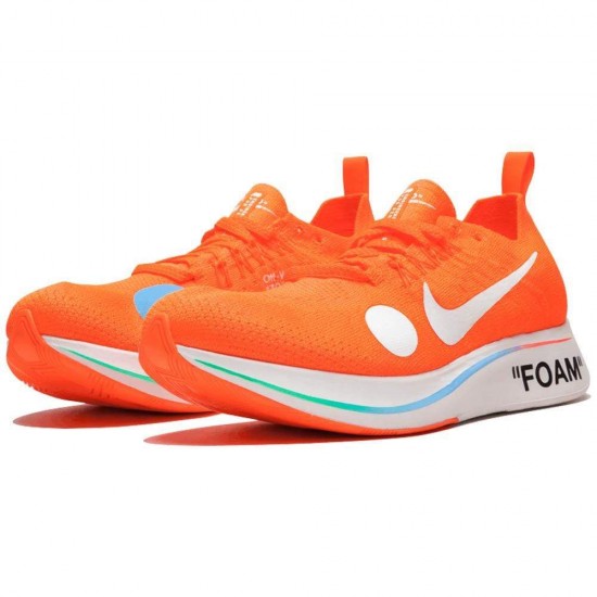Off-White X Nike Zoom Fly Mercurial Flyknit Total Orange AO2115-800 Off-White X Nike Zoom Fly Mercurial Flyknit Total Orange AO2115-800