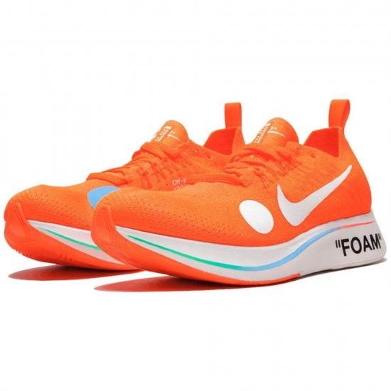 Off-White X Nike Zoom Fly Mercurial Flyknit Total Orange AO2115-800