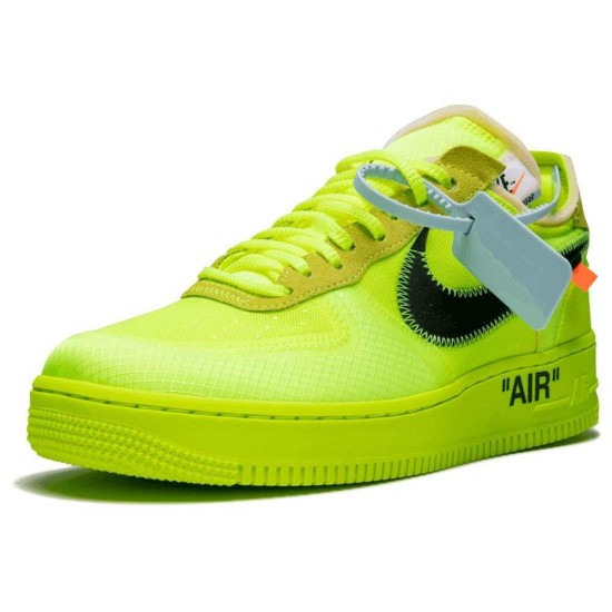 Off-White X Nike Air Force 1 Volt AO4606-700 Off-White X Nike Air Force 1 Volt AO4606-700