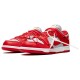 OFF-WHITE X Nike Dunk Low 'University Red' CT0856-600 OFF-WHITE X Nike Dunk Low 'University Red' CT0856-600
