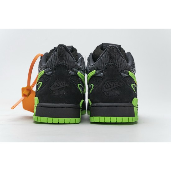 OFF White x Nike Air Rubber Dunk 'Green Strike' CU6015-001 OFF White x Nike Air Rubber Dunk 'Green Strike' CU6015-001