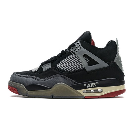 offwhite jordan 4 bred