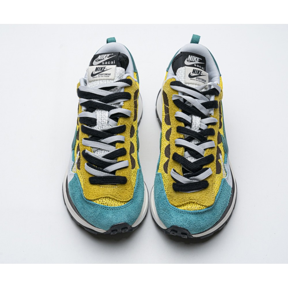 nike sacai green and yellow
