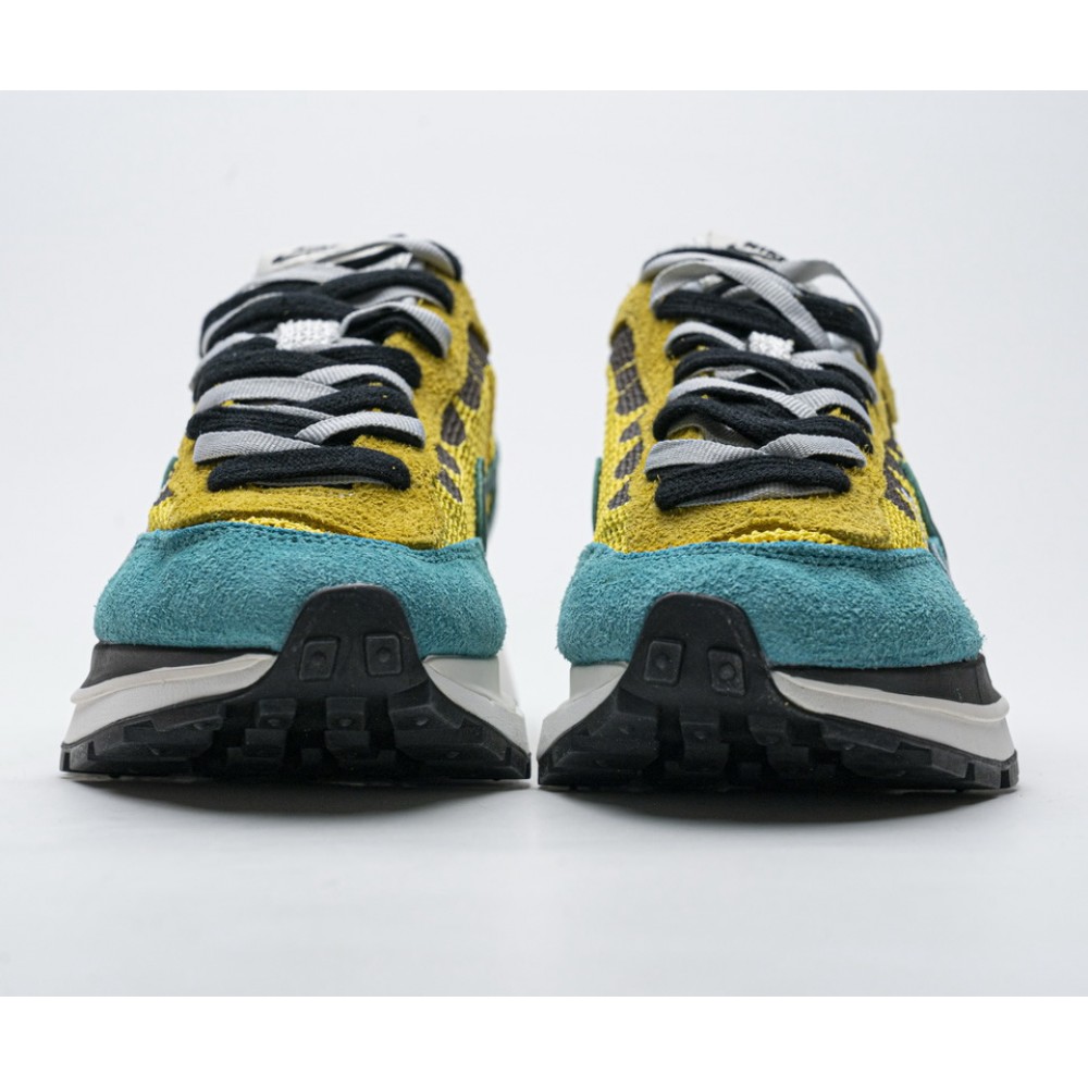 nike sacai green and yellow