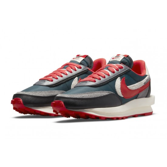 SACAI X UNDERCOVER X LDWAFFLE 'MIDNIGHT SPRUCE UNIVERSITY RED' DJ4877-300 SACAI X UNDERCOVER X LDWAFFLE 'MIDNIGHT SPRUCE UNIVERSITY RED' DJ4877-300