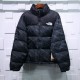 The North Face Zebra Logo Pattern down jacket The North Face Zebra Logo Pattern down jacket