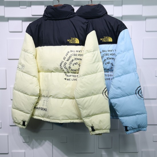 Brain Dead x The North Face Graffiti down jacket