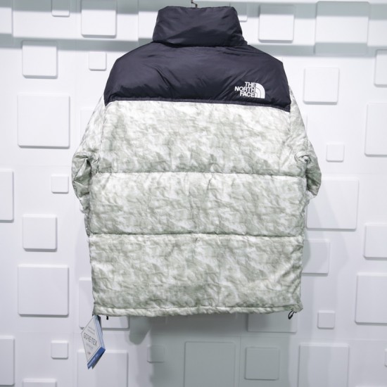 Supreme x The North Face Crumpled printing Down Jacket