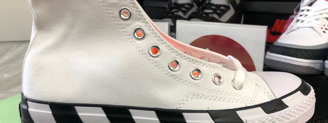 Off-White X Converse Chuck 70 Stripe White 163862C Kickbulk Sneaker reviews camera photos Off-White X Converse Chuck 70 Stripe White 163862C Kickbulk Sneaker reviews camera photos