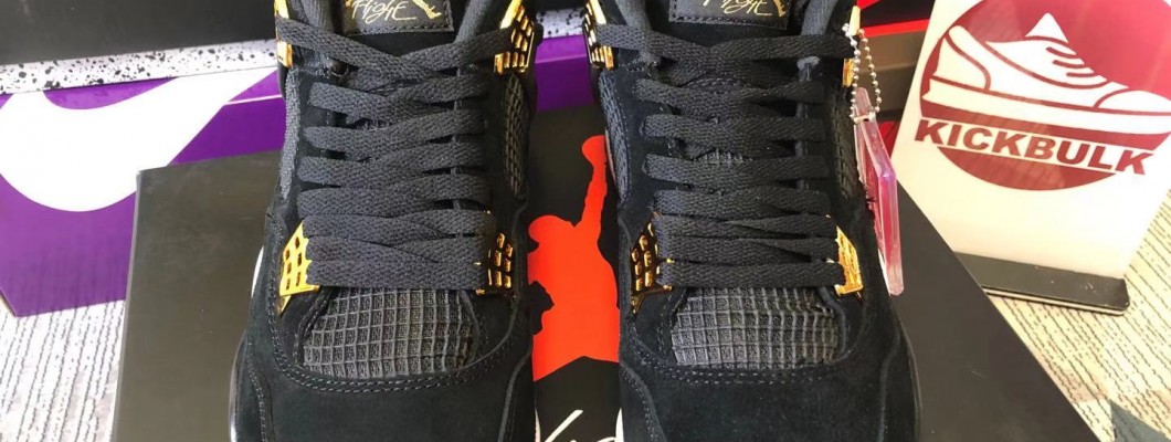 Air Jordan 4 Retro 'Royalty' 308497-032 Kickbulk Sneaker shoes quality control pictures reddit customer reviews