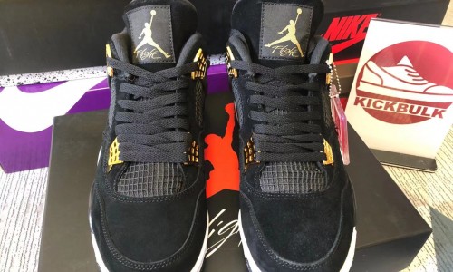 Air Jordan 4 Retro 'Royalty' 308497-032 Kickbulk Sneaker shoes quality control pictures reddit customer reviews