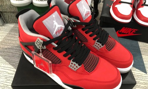 AIR JORDAN 4 RETRO 'TORO BRAVO' 308497-603 Kickbulk Sneaker photos