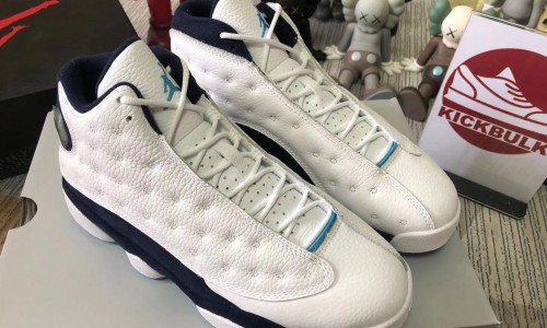 Air Jordan 13 Retro Dark Powder Blue Obsidian 414571-144 Kickbulk Sneaker Camera Photos