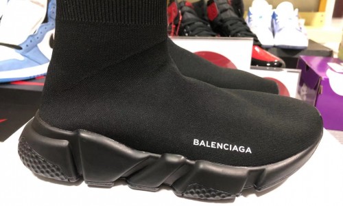 Balenciaga Speed Runner TESS S.GOMMA MAILLE NOIR Sneaker Kickbulk Sneaker Camera Photos