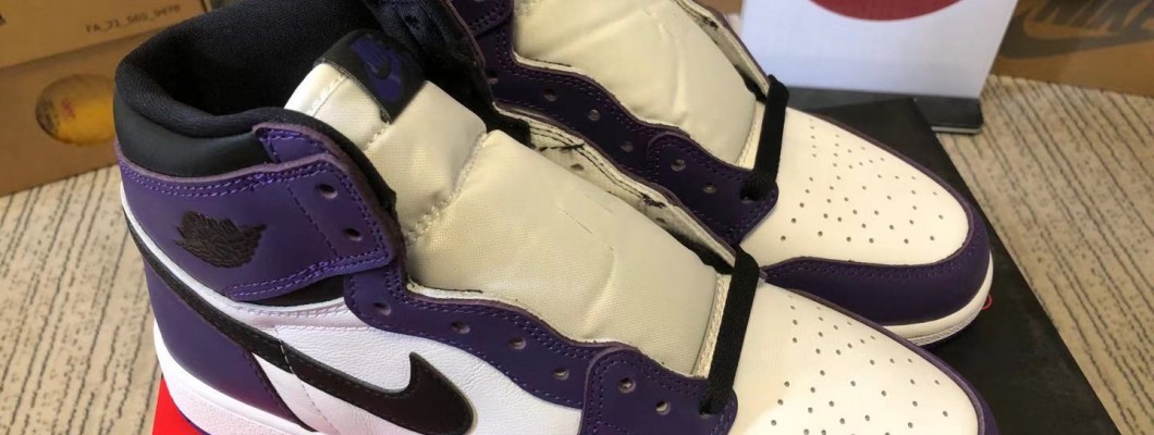 Air Jordan 1 Retro High OG 'Court Purple 2.0' 555088-500 Kickbulk Sneaker Camera photos