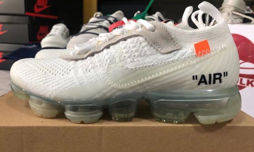 Off-White X Nike Air VaporMax White AA3831-100 Kickbulk Sneaker Camera photos