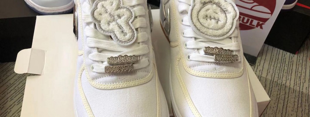 TRAVIS SCOTT X NIKE AIR FORCE 1 LOW 'SAIL' AQ4211-101 Kickbulk Sneaker retail wholesale free shipping TRAVIS SCOTT X NIKE AIR FORCE 1 LOW 'SAIL' AQ4211-101 Kickbulk Sneaker retail wholesale free shipping