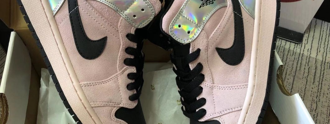 Air Jordan 1 Mid Dirty Powder Iridescent BQ6472-602 Kickbulk Sneaker Camera Photos Air Jordan 1 Mid Dirty Powder Iridescent BQ6472-602 Kickbulk Sneaker Camera Photos