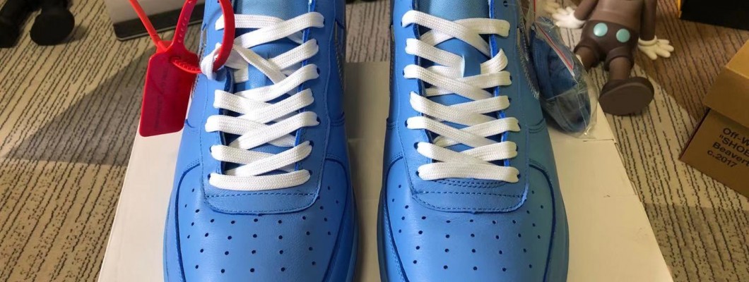 Off-White X Nike Air Force 1 MCA CI1173-400 Kickbulk Sneaker Camera Photos Off-White X Nike Air Force 1 MCA CI1173-400 Kickbulk Sneaker Camera Photos
