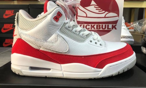 AIR JORDAN 3 TINKER HATFIELD SP UNIVERSITY RED GREY CJ0939-100 Kickbulk sneaker camera photos