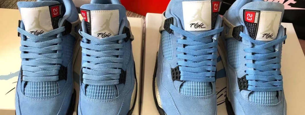 Air Jordan 4 University Blue CT8527-400 Kickbulk Sneaker Camera  quality control pictures