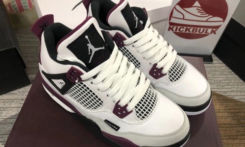 Paris Saint-Germain X Air Jordan 4 Retro 'Bordeaux' CZ5624-100 Kickbulk Sneaker retail wholesale worldwide free shipping