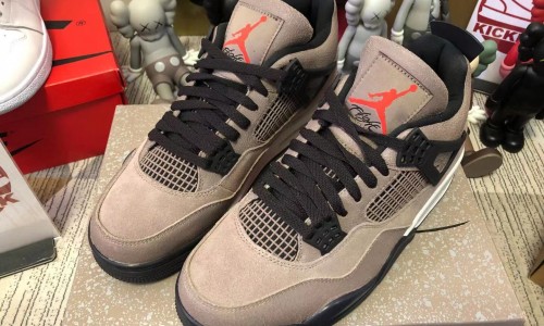 Air Jordan 4 Retro 'Taupe Haze' DB0732-200 Kickbulk Sneaker shoes quality control QC pictures