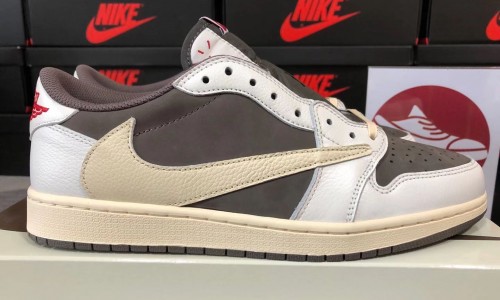 Travis Scott x Air Jordan 1 Low 'Reverse Mocha' DM7866-162 Kickbulk Sneaker Camera photos