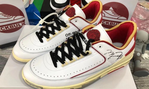 OFF-WHITE X AIR JORDAN 2 RETRO LOW SP DJ4375-106 Kickbulk Sneaker Mobile camera photos